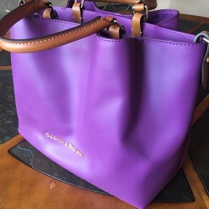 Dooney & Bourke Large Barlow Tote RARE PURPLE